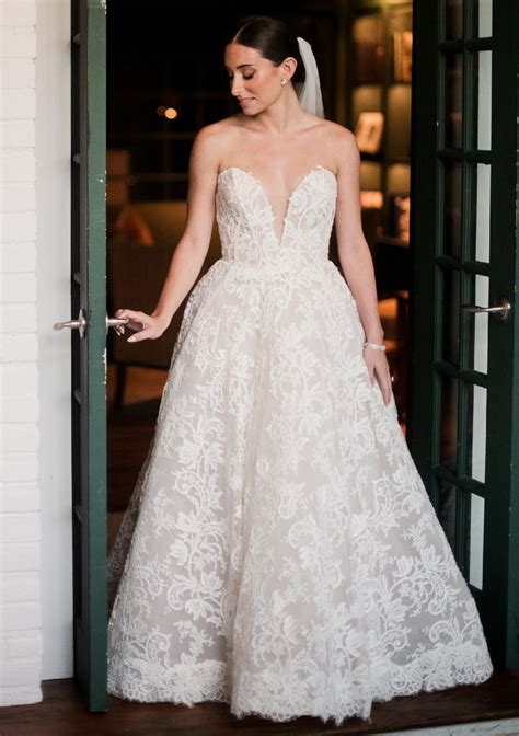 monique lhuillier emilia bridal gown.